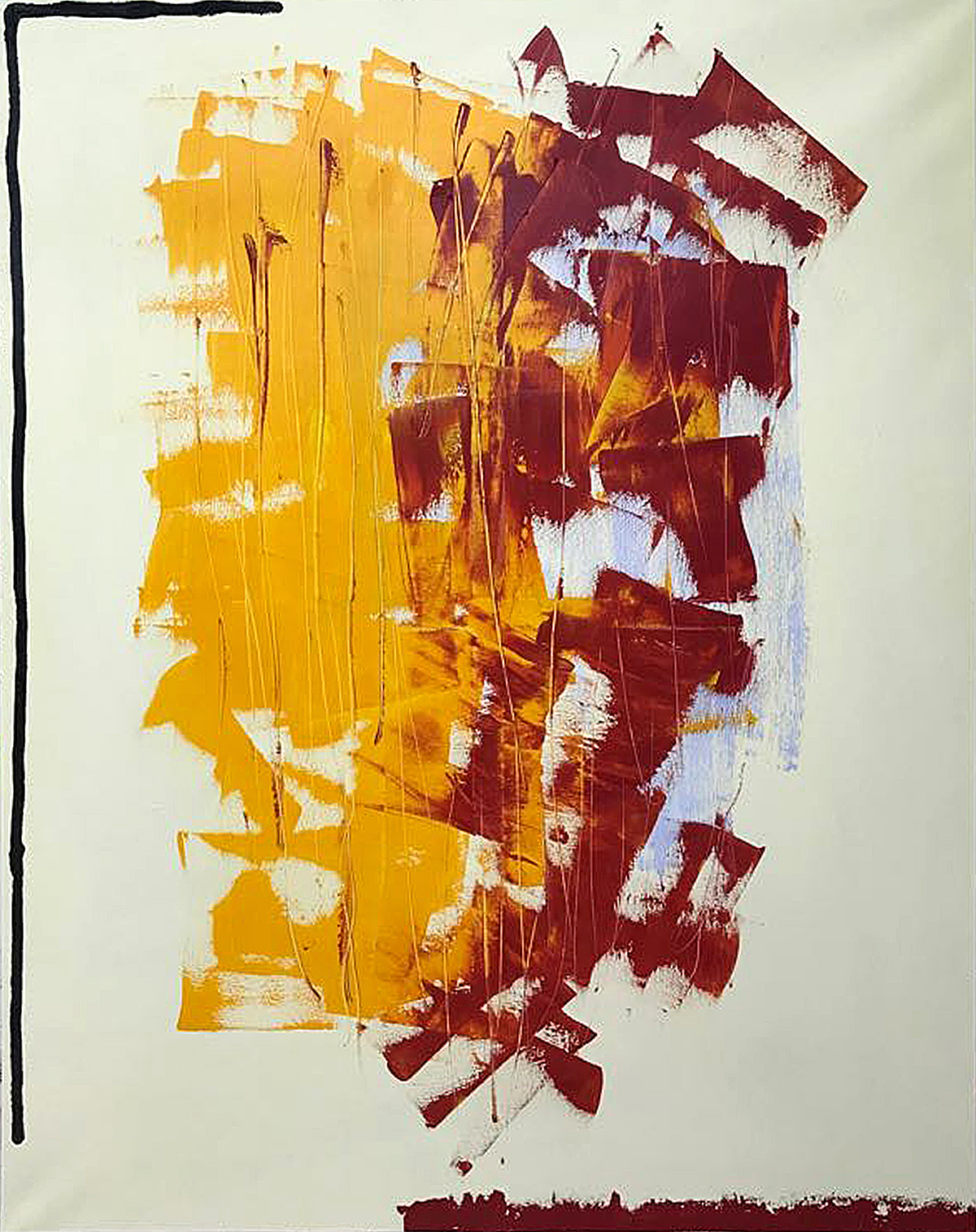 Oil/canvas 162x130 cm. 2018
